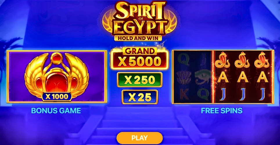 Spirit of Egypt: Hold and Win Reels